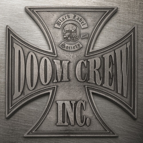 Black Label Society: Doom Crew Inc. "Indie Variant" (Clear & Black Ice w/Grey/White Splatter) - VINYL LP "VINYLBADGES"