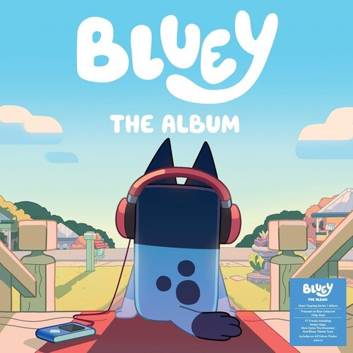 Bluey: Bluey The Album [140-Gram Bluey Colored Vinyl With Poster] - VINYL LP "VINYLBADGES"