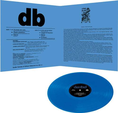 Decibel: El Poeta del Ruido - VINYL LP "VINYLBADGES"