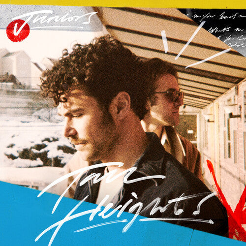 Tall Heights: Juniors (Red & White Swirl) - VINYL LP "VINYLBADGES"