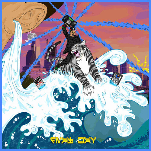 Q Three Aka Ear. Drum: DEAF WAV - VINYL LP "VINYLBADGES"