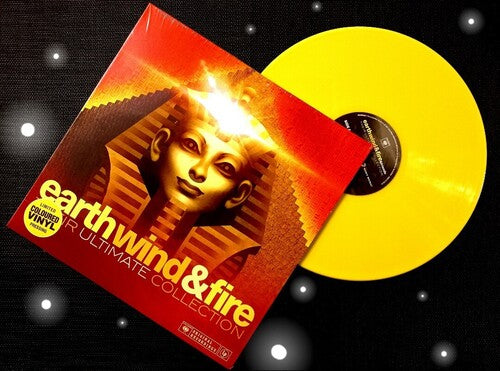 Earth Wind & Fire: Their Ultimate Collection [180-Gram Yellow Colored Vinyl] - VINYL LP "VINYLBADGES"