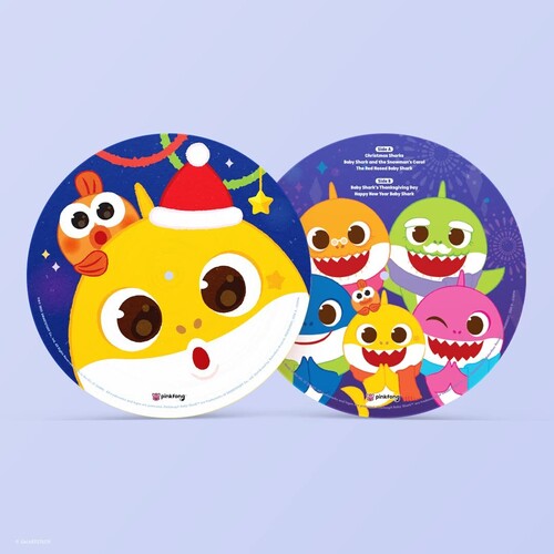 Pinkfong: Christmas Sharks - VINYL LP "VINYLBADGES"