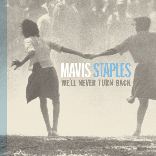 Mavis Staples: We'll Never Turn Back - Aqua Blue - VINYL LP "VINYLBADGES"