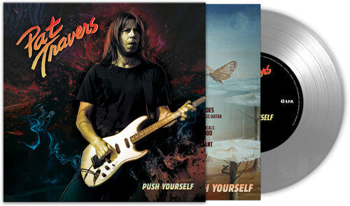 Pat Travers: Push Yourself (Silver) - VINYL LP "VINYLBADGES"