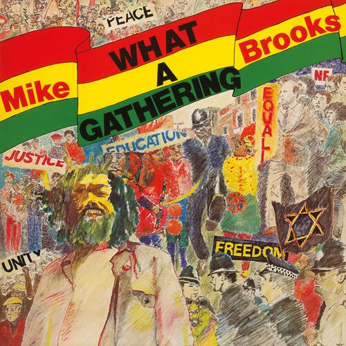 Mike Brooks: What A Gathering - VINYL LP "VINYLBADGES"