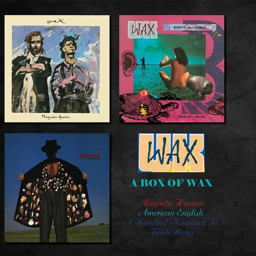 Wax UK: A Box Of Wax - VINYL LP "VINYLBADGES"