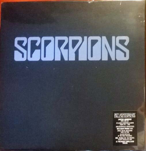 SCORPIONS 50th Anniversary Vinyl + CD Box Set NEW - VINYL LP "VINYLBADGES"