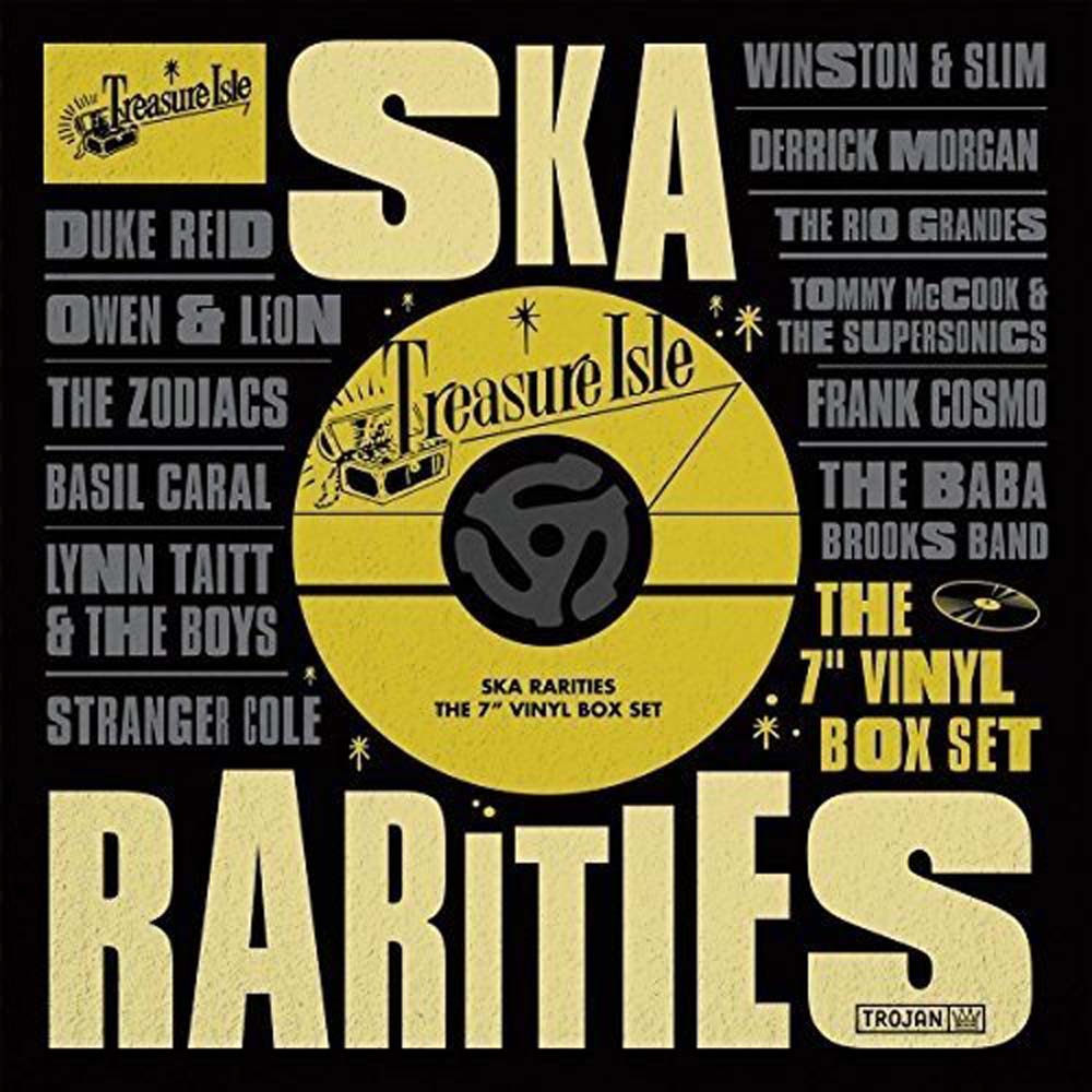 Treasure Isle Ska Rarities The 7" Vinyl Box Set NEW 2017 - VINYL LP "VINYLBADGES"