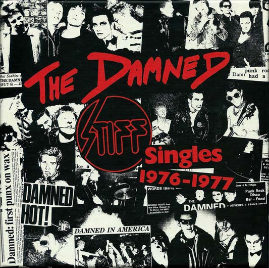 THE DAMNED The Stiff Singles 76-77 5 7" Single Box Set NEW 2018 - VINYL LP "VINYLBADGES"