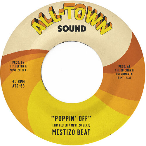 Mestizo Beat: Poppin' Off - VINYL LP "VINYLBADGES"