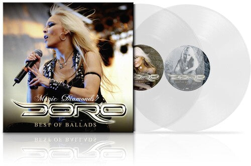 Doro: Magic Diamonds - Best Of Ballads (Crystal Clear) - VINYL LP "VINYLBADGES"