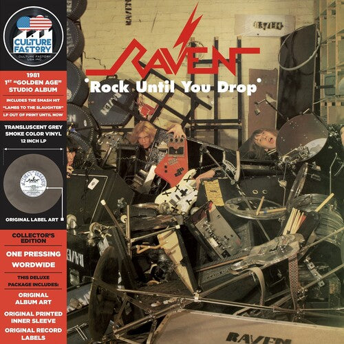 Raven: Rock Until You Drop - VINYL LP "VINYLBADGES"