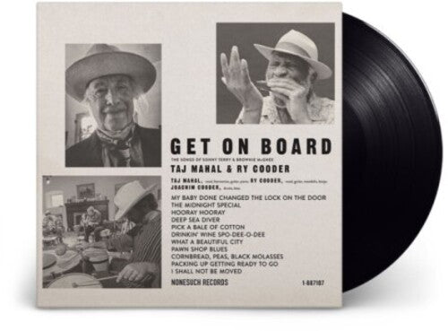 Taj Mahal & Ry Cooder: Get On Board - VINYL LP "VINYLBADGES"