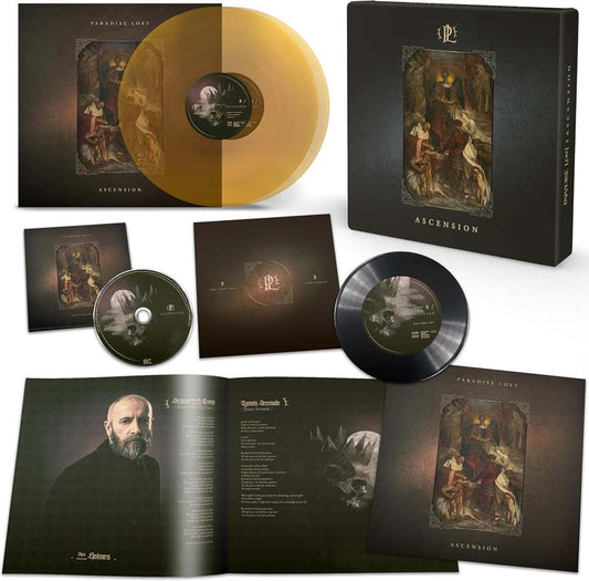 Paradise Lost Ascension Vinyl LP Box Set Crystal Amber Colour Due Out 19/09/25 - VINYL LP "VINYLBADGES"