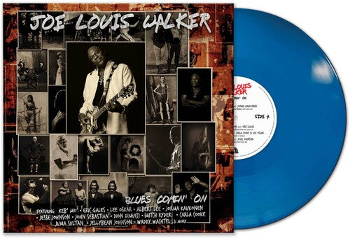 Joe Louis Walker: Blues Comin' On (blue) - VINYL LP "VINYLBADGES"