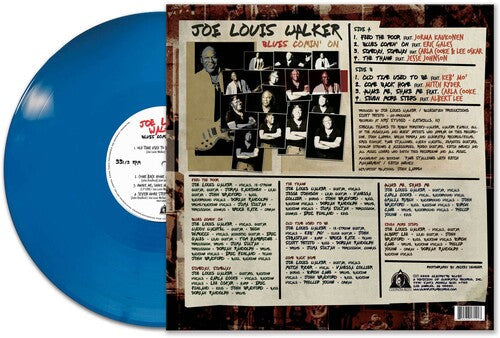 Joe Louis Walker: Blues Comin' On (blue) - VINYL LP "VINYLBADGES"
