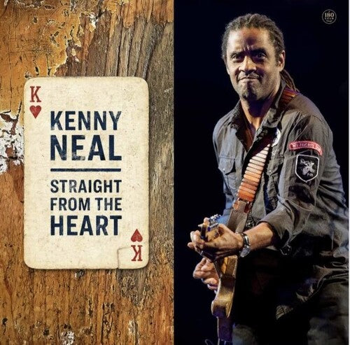 Kenny Neal: Straight From The Heart - VINYL LP "VINYLBADGES"