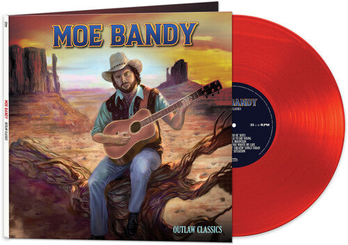 Moe Bandy: Outlaw Classics (RED) - VINYL LP "VINYLBADGES"