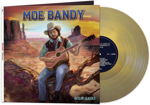 Moe Bandy: Outlaw Classics (GOLD) - VINYL LP "VINYLBADGES"