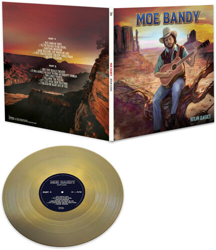 Moe Bandy: Outlaw Classics (GOLD) - VINYL LP "VINYLBADGES"