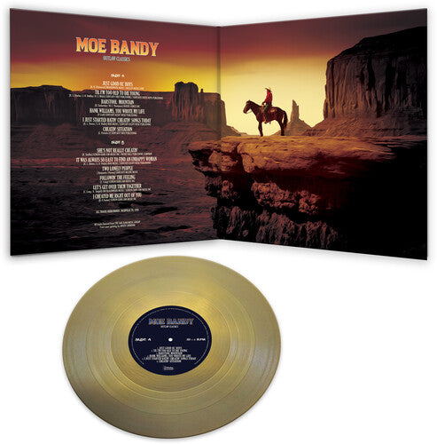 Moe Bandy: Outlaw Classics (GOLD) - VINYL LP "VINYLBADGES"