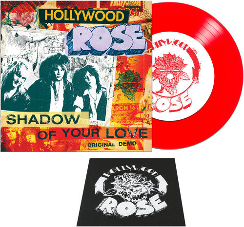 Hollywood Rose: Shadow Of Your Love / Reckless Life (red) - VINYL LP "VINYLBADGES"