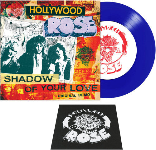 Hollywood Rose: Shadow Of Your Love / Reckless Life (blue) - VINYL LP "VINYLBADGES"