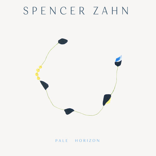 Spencer Zahn: Pale Horizon (white Teal & Beige) - VINYL LP "VINYLBADGES"
