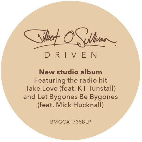 Gilbert O'Sullivan: Driven - VINYL LP "VINYLBADGES"