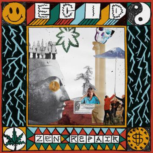 Ecid: Zen Repair - Blue Seaglass - VINYL LP "VINYLBADGES"
