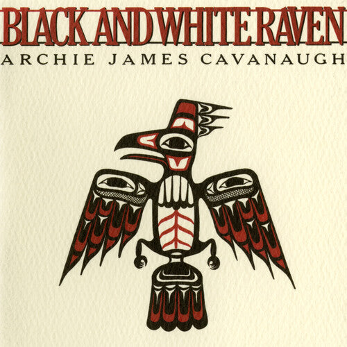Archie James Cavanaugh: Black & White Raven - VINYL LP "VINYLBADGES"