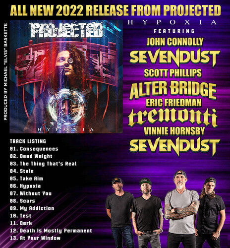 Projected: Hypoxia - VINYL LP "VINYLBADGES"