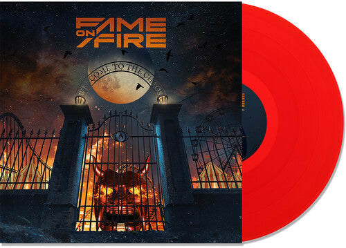 Fame on Fire: Welcome To The Chaos - Red - VINYL LP "VINYLBADGES"