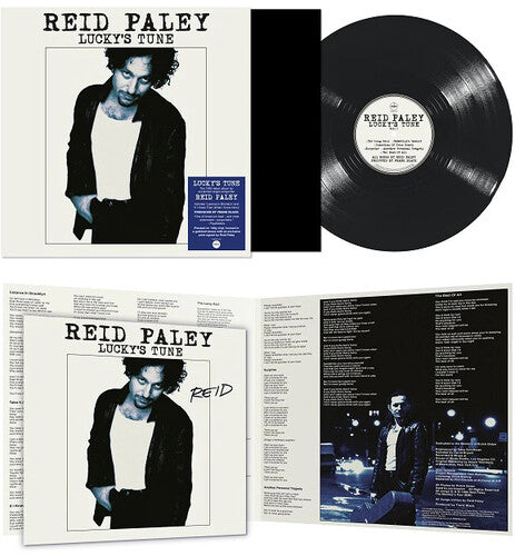 Reid Paley: Lucky's Tune - Signed Gatefold 140-Gram Black Vinyl - VINYL LP "VINYLBADGES"
