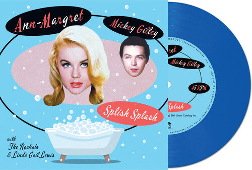 Ann Margret: Splish Splash - Blue - VINYL LP "VINYLBADGES"