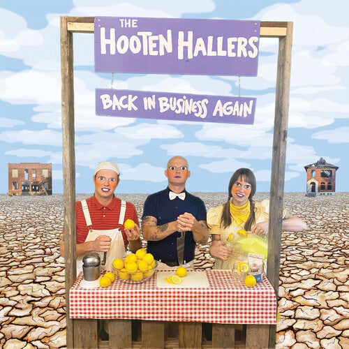 The Hooten Hallers: Back In Business Again - VINYL LP "VINYLBADGES"