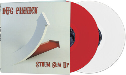 Dug Pinnick: Strum Sum Up - RED/WHITE - VINYL LP "VINYLBADGES"