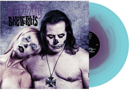 Danzig: Skeletons - Purple in Electric Blue - VINYL LP "VINYLBADGES"
