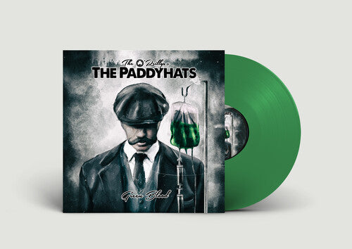 The O'Reillys & The Paddyhats: Green Blood - Green - VINYL LP "VINYLBADGES"