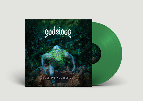 Godslave: Positive Aggressive - Green - VINYL LP "VINYLBADGES"