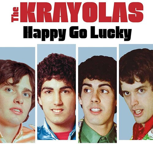 The Krayolas: Happy Go Lucky - Neon Orange - VINYL LP "VINYLBADGES"
