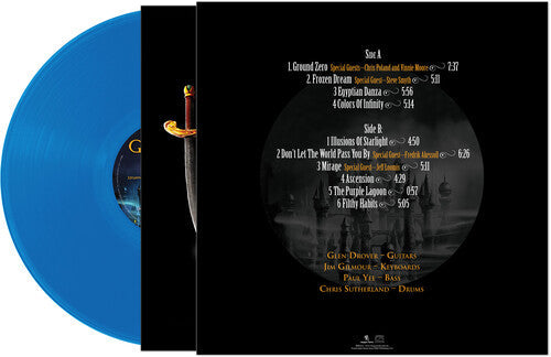 Glen Dover: Metalusion - Blue - VINYL LP "VINYLBADGES"