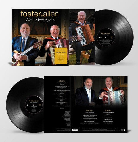 Foster & Allen: We'll Meet Again - 140-Gram Black Vinyl - VINYL LP "VINYLBADGES"