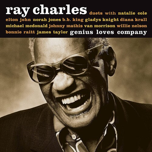 Ray Charles: Genius Loves Company - VINYL LP "VINYLBADGES"