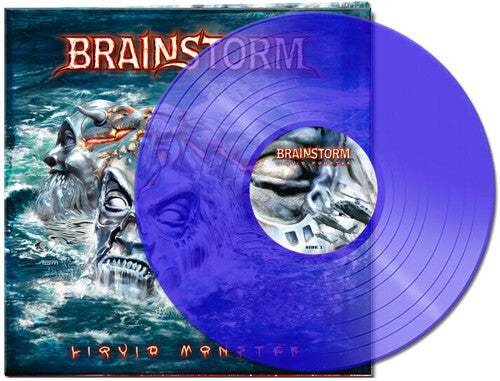 Brainstorm: Liquid Monster - Clear Blue - VINYL LP "VINYLBADGES"