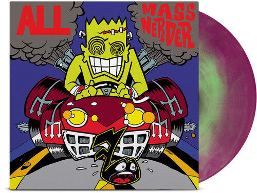 All: Mass Nerder - Opaque Green & Purple Galaxy - VINYL LP "VINYLBADGES"
