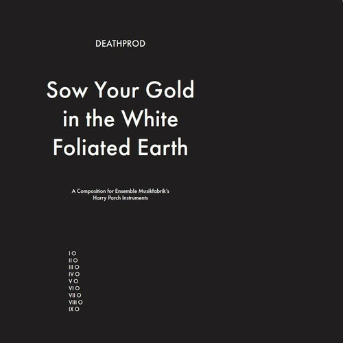 Deathprod: Sow Your Gold In The White Foliated Earth - VINYL LP "VINYLBADGES"