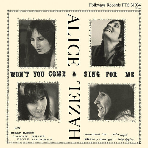 Hazel Dickens: Won't You Come and Sing For Me? - VINYL LP "VINYLBADGES"