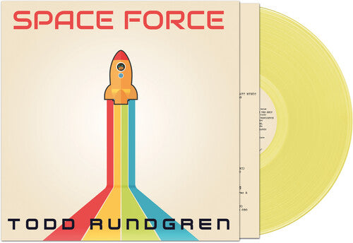 Todd Rundgren: Space Force - Yellow - VINYL LP "VINYLBADGES"